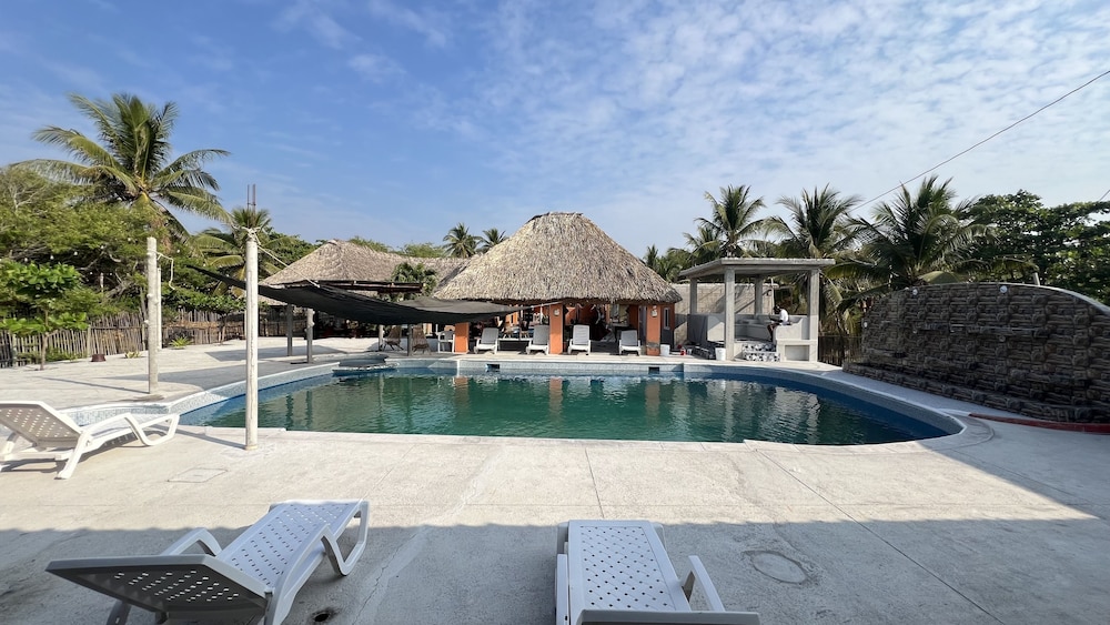 Hidden Paradise Beach Jiote in Moyuta, Guatemala