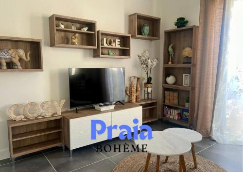 Praia Boheme in Mauguio, France