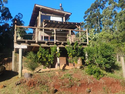 Cabana rustica logcabin com banheira aquecida — hotel in Osorio