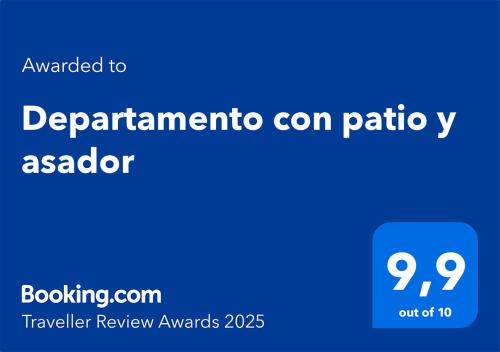 Departamento PB patio y asador privados NUEVO SERVICIO Estacionamiento 24hs INCLUIDO no camioneta Cerca de hotel Quinto Centenario Nuevocentro shopping Hospital Clinicas y Club Universitario Córdoba Sede central — 4-Star Luxury Hotel in Cordoba, Argentina