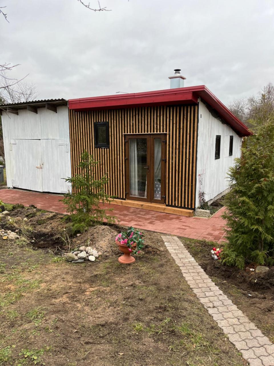 Atpūtas vieta ar pirti with wi fi self check in and private parking in Ventspils, Latvia