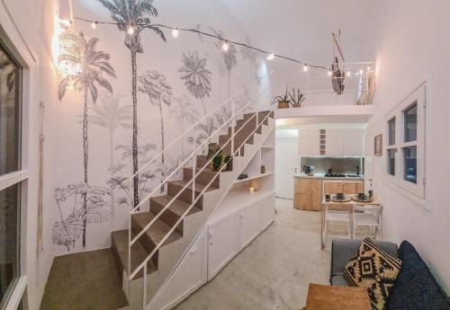 Chic Surf Inspired Mezzanine Studio Coco Palm — 4-Star Luxury Hotel in Sal Rei, Cape Verde