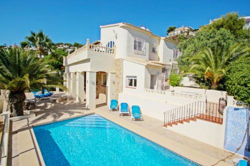 Casa del Campo sea view villa with private pool in Moraira — 4-Star Luxury Hotel in Teulada, Spain