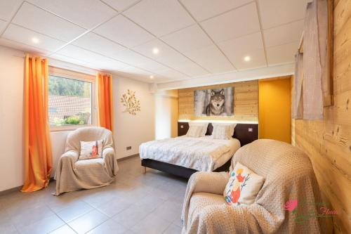 Le Domaine Des Fleurs Chalet la Reine Des Pres — 5-Star Luxury Hotel in Gerardmer, France