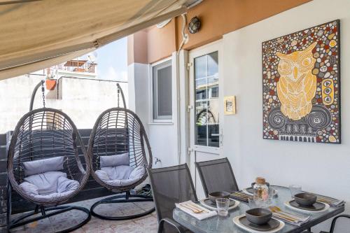 The Owl Stylish Penthouse Gazi 1BDRM — 4-Star Luxury Hotel in Athens, Greece