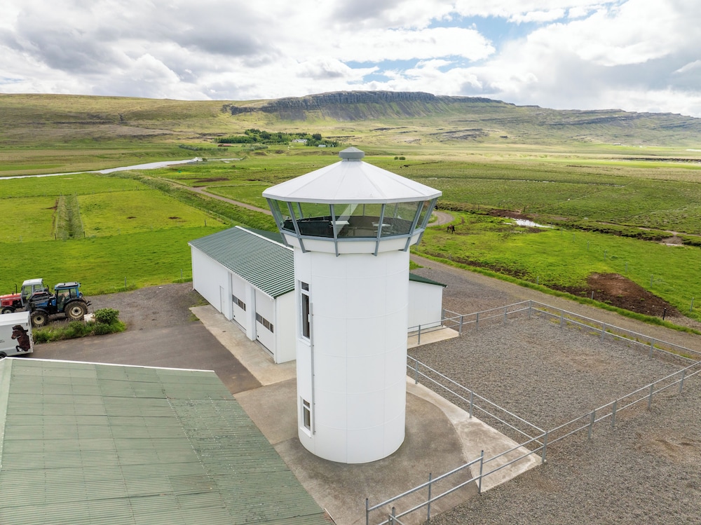 Laugavellir Tower Suite in Borgarnes, Iceland