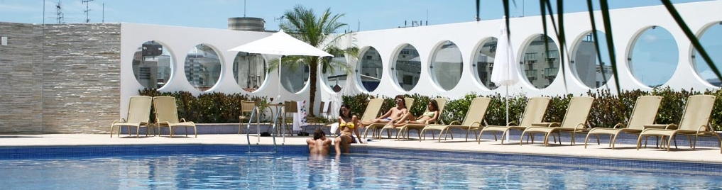 Mendes Plaza Hotel Torre Panorama in Santos, Brasil