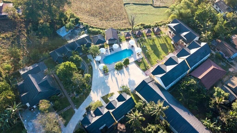 Sansan Resort in Vangviang, Laos