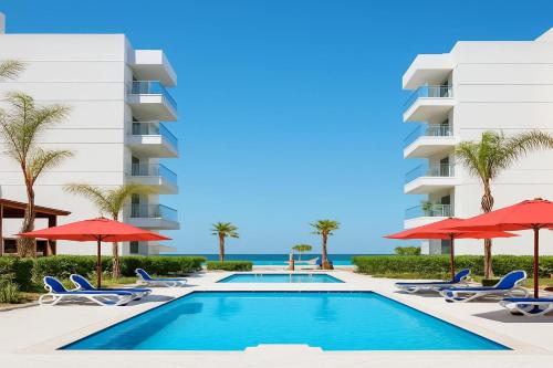 Exclusive Beachside Chalets at Porto Said Resort in Port Said, Egypt