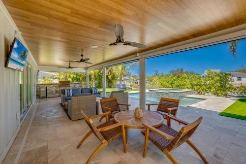 Come Sail A Bay canal front with dock 3 beds and 3 baths single level in Holmes Beach, United States