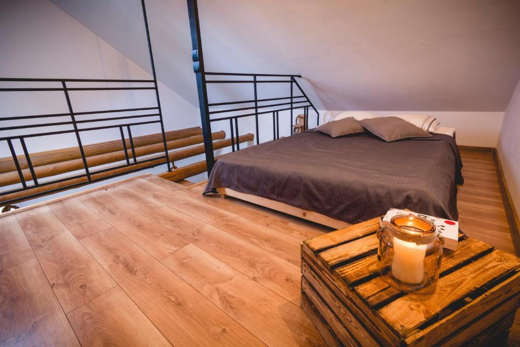 Domki na Łazach - carbon neutral hotel in Uherce Mineralne