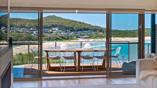 Coast Fingal Bay in Fingal Bay, Australia