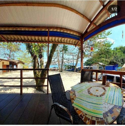 Cabana da Almada Pé na Areia in Ubatuba, Brasil