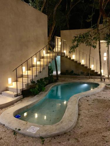 Apsara private villas with top plunge pools — 4-Star Luxury Hotel in Tulum, Mexico