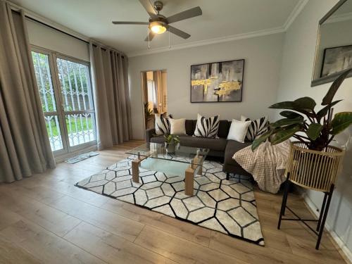 Serene waterfront escape Luxury King bed