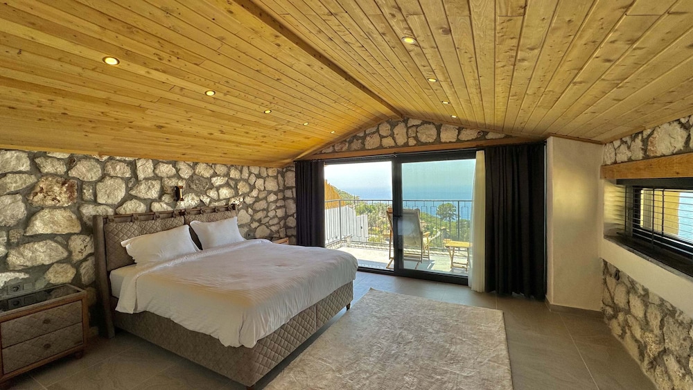 Sunset Faralya in Mugla, Turkey