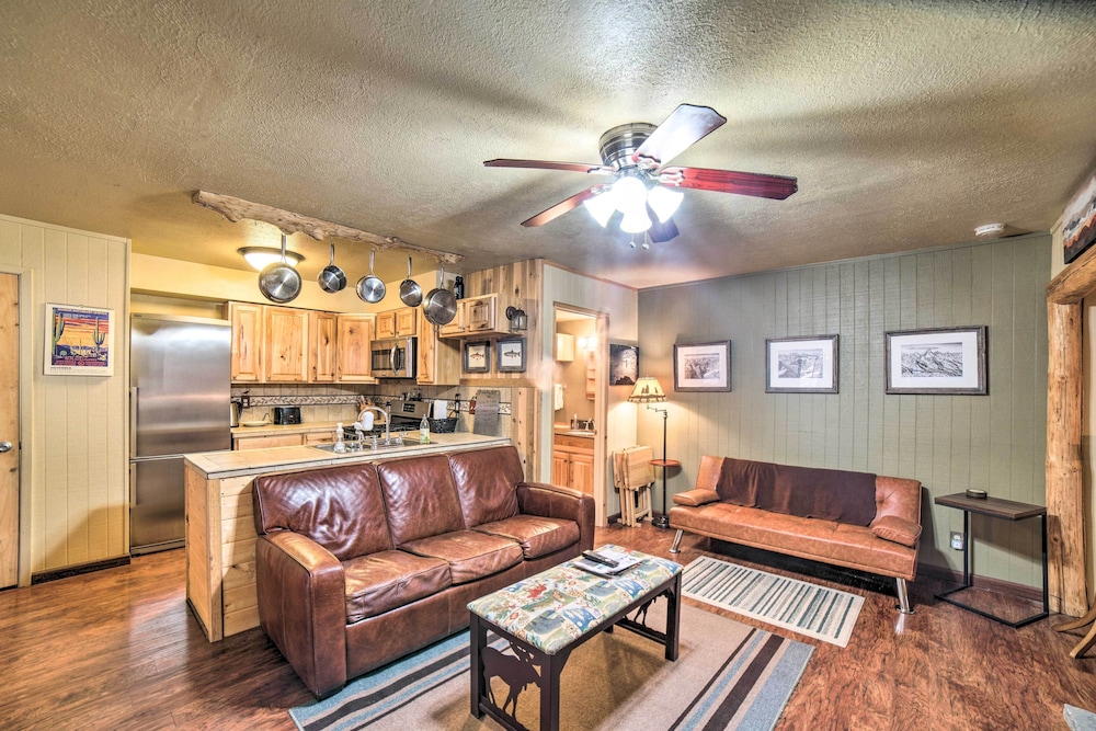 Rustic Condo w Patio: Walk to Angel Fire Resort - photo 16