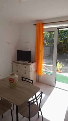 Bananier in Sainte-Anne, Guadeloupe