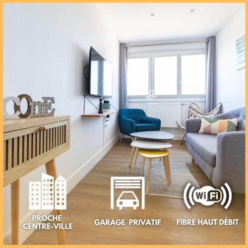 Oasis Urbaine Proche Centre Ville Garage in Amiens, France