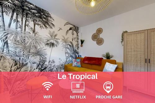 expat renting Le Tropical Netflix Proche gare in Toulouse, France