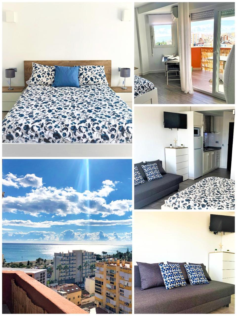 New Study Sea View Alojamientos la Torre in Torre Del Mar, Spain