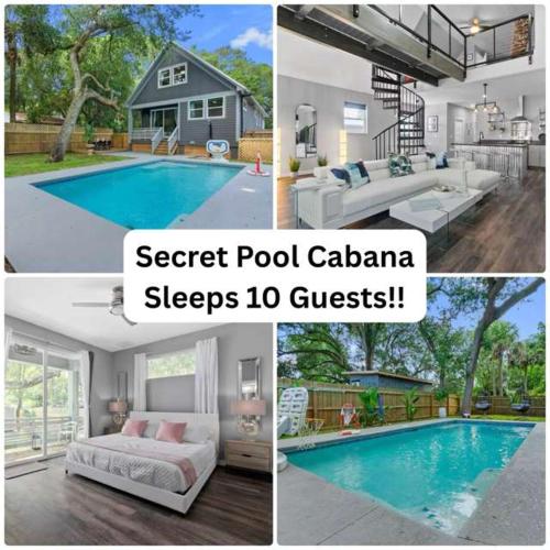 Secret Pool Cabana Mins to Downtown and Beach in Saint Augustine, United States