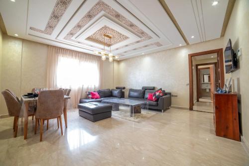 Luxury Apartment 101sqm with Beach front AC and Unlimited Wi Fi — 4-Star Luxury Hotel in Agadir, Morocco