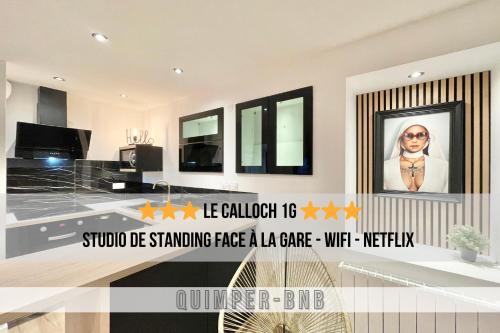 Le Calloch 1g Wifi Parking Facile Gare in Quimper, France