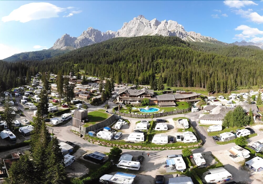 Caravan Park Sexten in Sesto, Italy