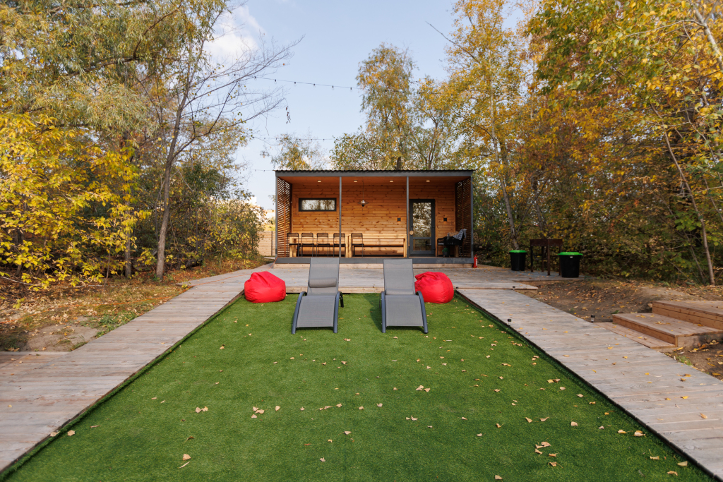 Glemping Bereg in Omsk, Russia