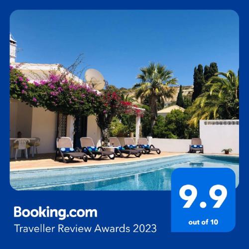 Charming Villa with Heated Pool near Sandy Beach Hiking Golf and Wineries — 4-Star Luxury Hotel in Luz, Portugal