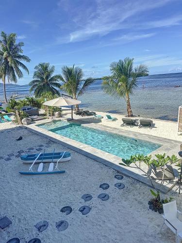 Pension Irivai appartement UO UO 3 chambres vue mer — 4-Star Luxury Hotel in Uturoa, French Polynesia