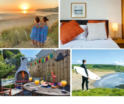 Croyde White House 4 Bedrooms — 4-Star Luxury Hotel in Braunton, United Kingdom
