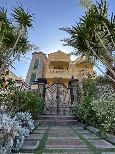 Boulevard Palace in Unknown City, Egypt