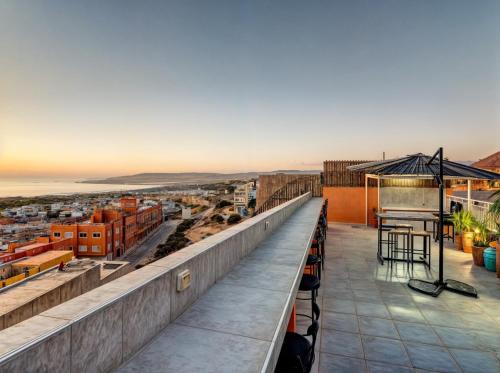 Tweed By Frida Home Roof top 4 5 Px — 4-Star Luxury Hotel in Taghazout, Morocco