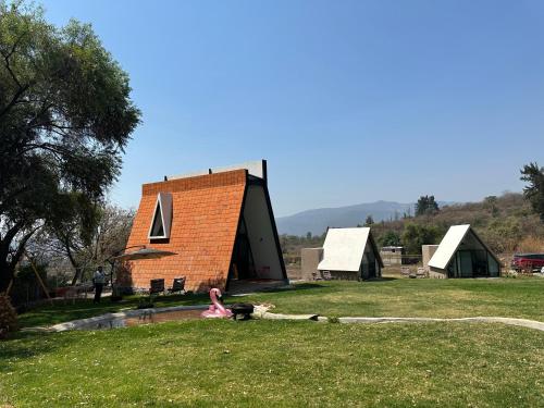 Chalets Encino Saúco in Malinalco, Mexico