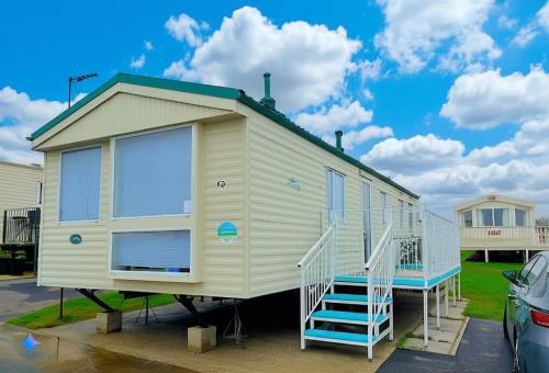 Haven Thornwick Bay kestrel quays in Flamborough, United Kingdom