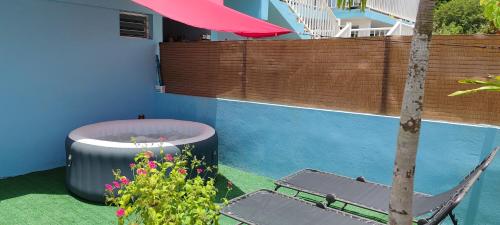 L’Althéa Bleu in Sainte-Rose, Guadeloupe