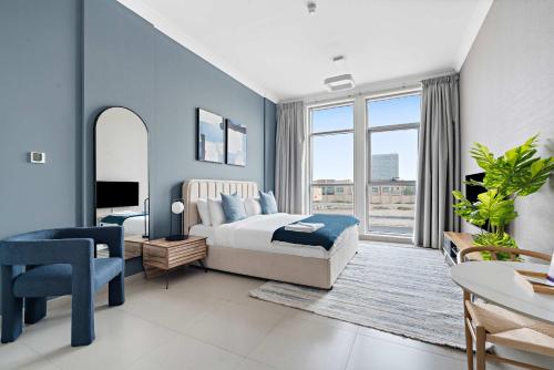 Silkhaus new studio in Art Gardens pool access — 4-Star Luxury Hotel in Dubai, United Arab Emirates