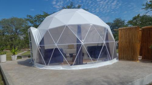 Geo Dome in Unknown City, Zambia