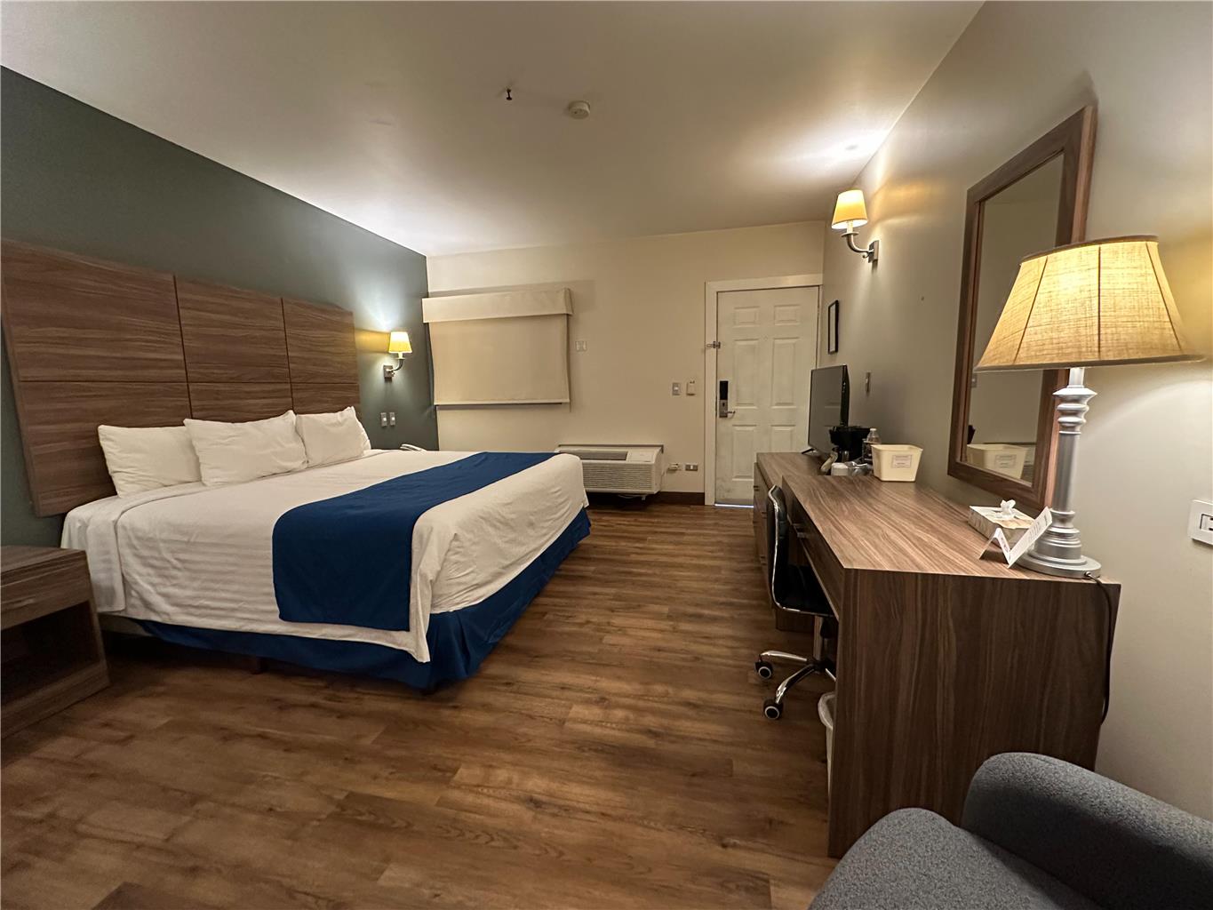 A fully equipped room awaits you for the best nights of sleep!