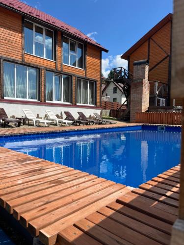 Belvedere Karpaty Panorama in Boryslav, Ukraine