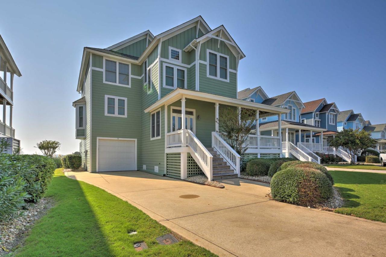 Manteo Waterfront Resort Home With 30 Ft Dock — Manteo