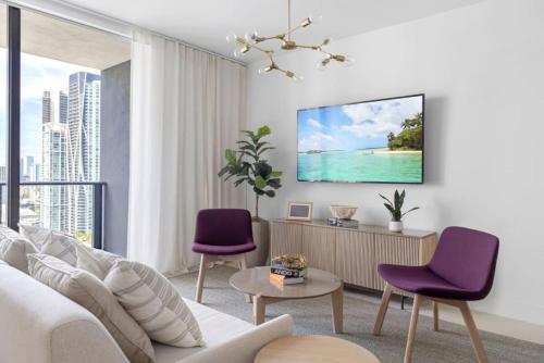 3002 Downtown Miami apt in front of Kaseya Center with Gym and Pool — 4-Star Luxury Hotel in Miami, United States