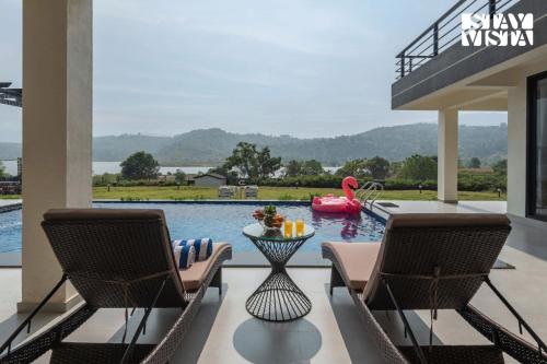 StayVista at Evara Villa Pool BBQ and Bonfire — 5-Star Luxury Hotel in Lonavla, India