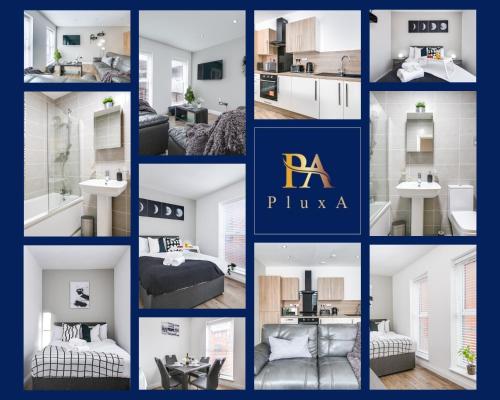 Pluxa Moonlight City Hub Serviced Apt Free Parking Prime Location — 4-Star Luxury Hotel in Birmingham, United Kingdom