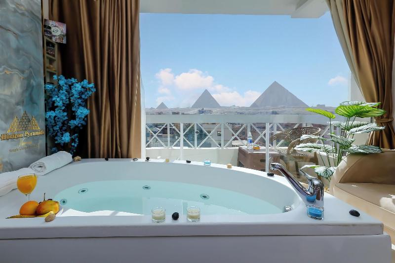 Horizon Pyramids view inn in Giza, Egypt