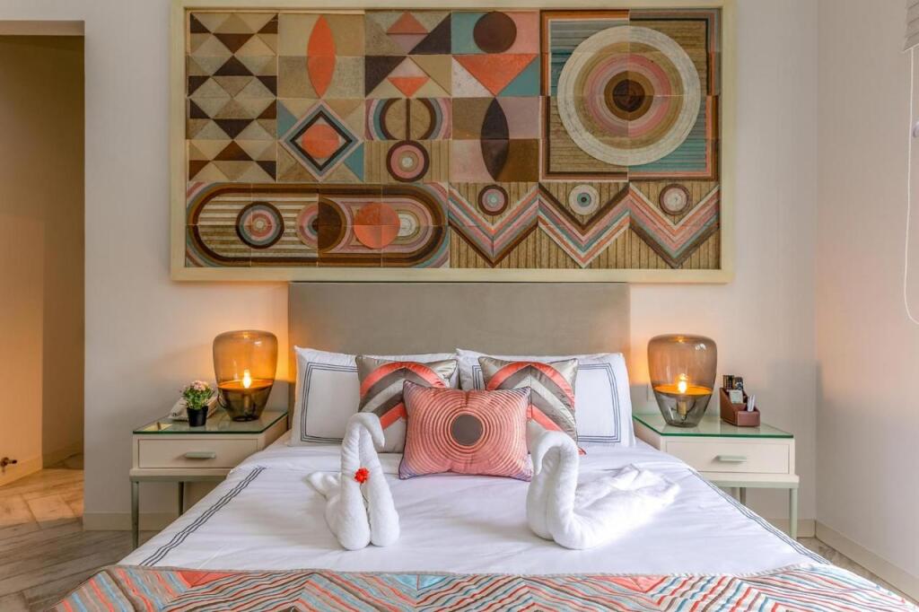 StayVista's Le Sutra Great Escapes Geometrica Artistic Rooms Mountain View Pool and Gazebo Retreat