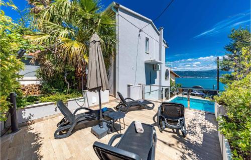 Gorgeous Home In Trogir With Jacuzzi — 4-Star Luxury Hotel in Trogir, Croatia