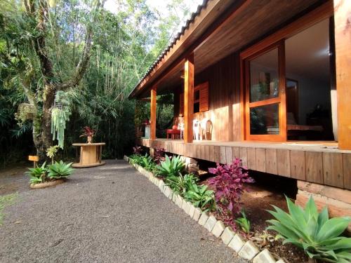 Chalé do Riacho - carbon neutral hotel in Rolante